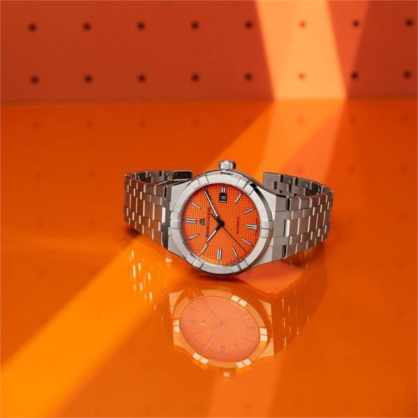 Maurice Lacroix ML-AI6008SS00F530-E Erkek Kol Saati ve Yedek Kordon