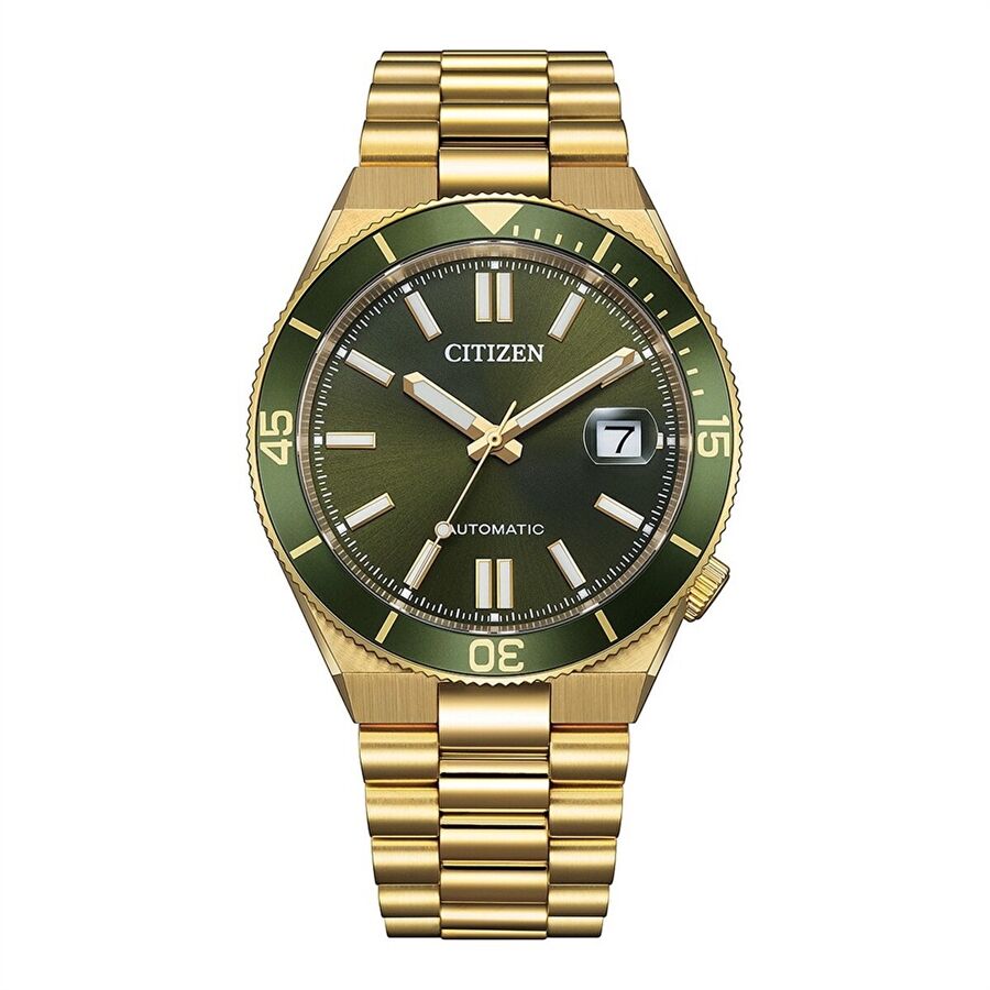 CITIZENYetkili Satıcı Citizen Tsuyosa Shore Moss Green NJ0232-53X Otomatik Erkek Kol Saati