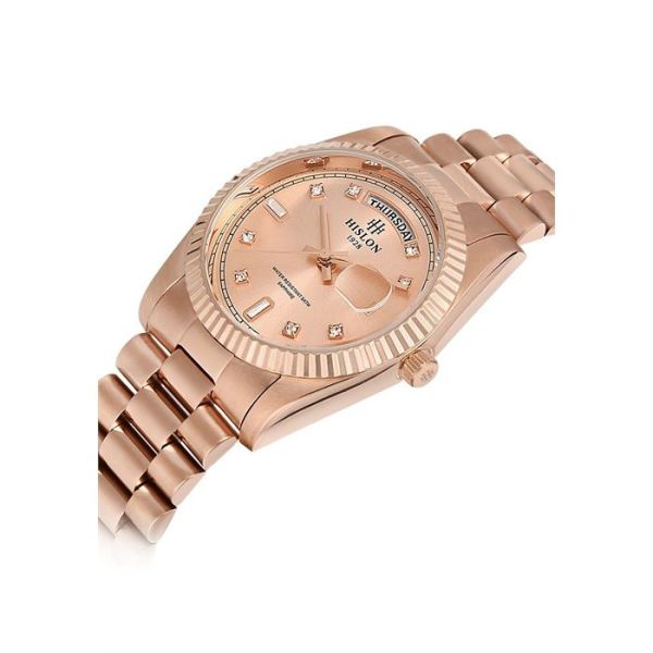 Hislon QL122R-12SR Kadın Kol Saati