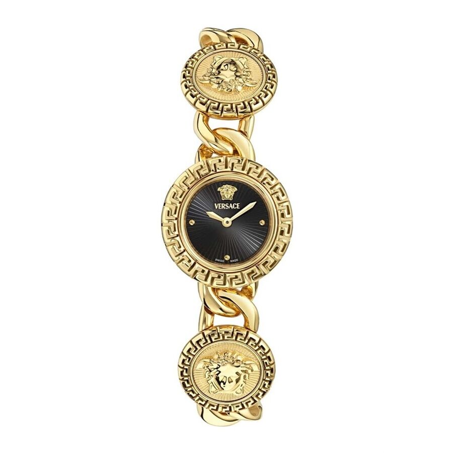 Versace Vrscve0q00525 Kadın Kol Saati Altın