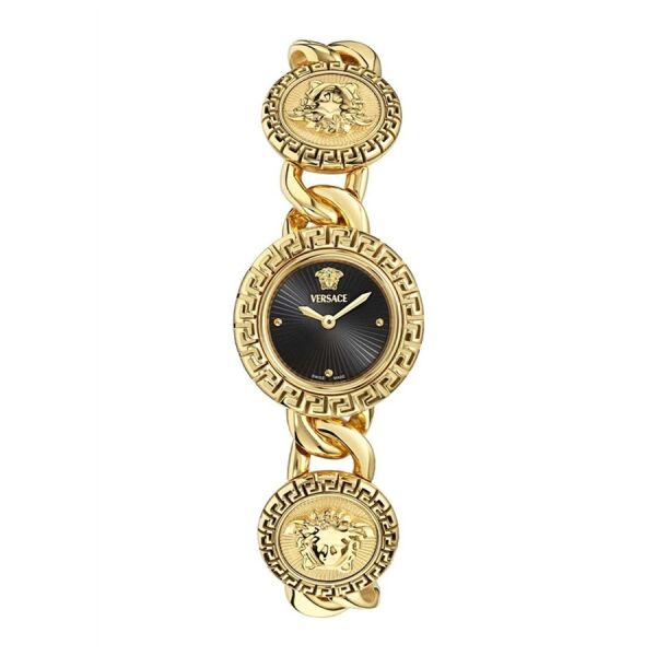 Versace Vrscve0q00525 Kadın Kol Saati Altın
