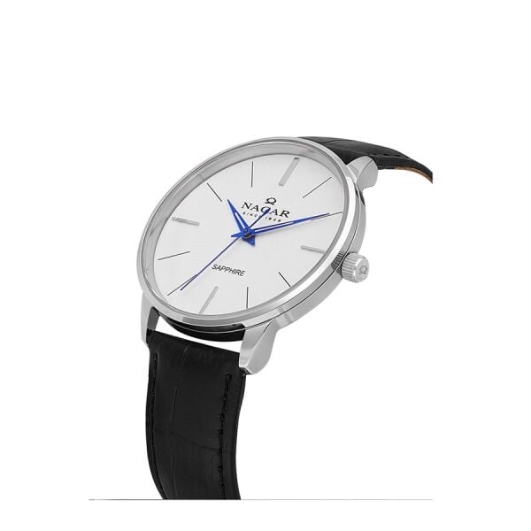 SİYAH HAKİKİ DERİ ERKEK KOL SAATİ NC31-2970125-AWL1