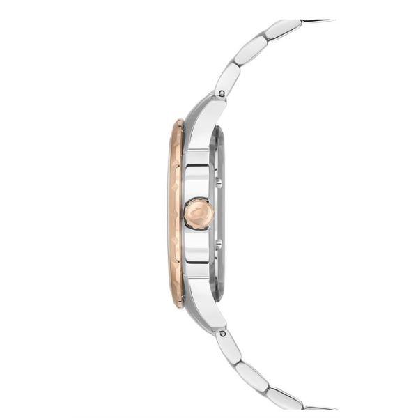 NC03-2923006-ESM ÇELİK - PEMBE METAL ERKEK KOL SAATİ
