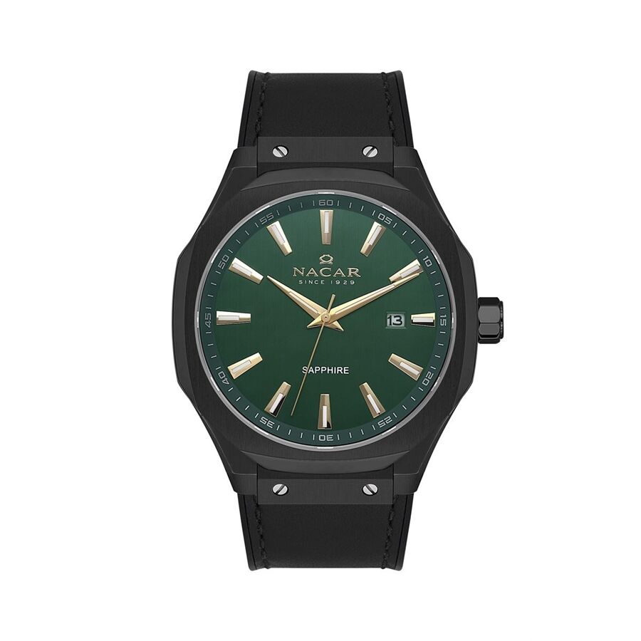 SİYAH HAKİKİ DERİ ERKEK KOL SAATİ NC34-29B684-BNL1