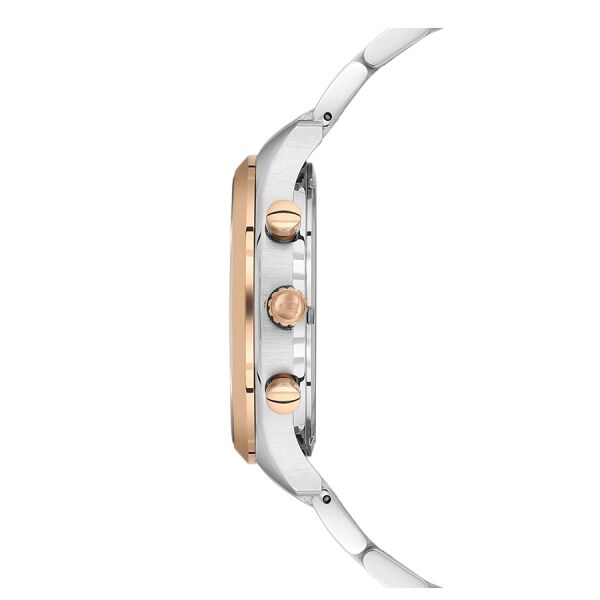 ÇELİK - PEMBE METAL BAND ERKEK KOL SAATİ NC33-298316G-ENRM