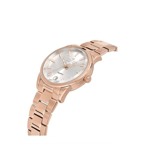 PEMBE METAL KADIN KOL SAATİ NC34-39B639-RSM