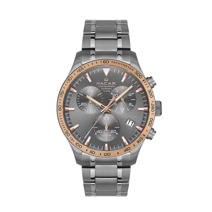 GRİ TİTANYUM ERKEK KOL SAATİ NC34-25B019-TGRM