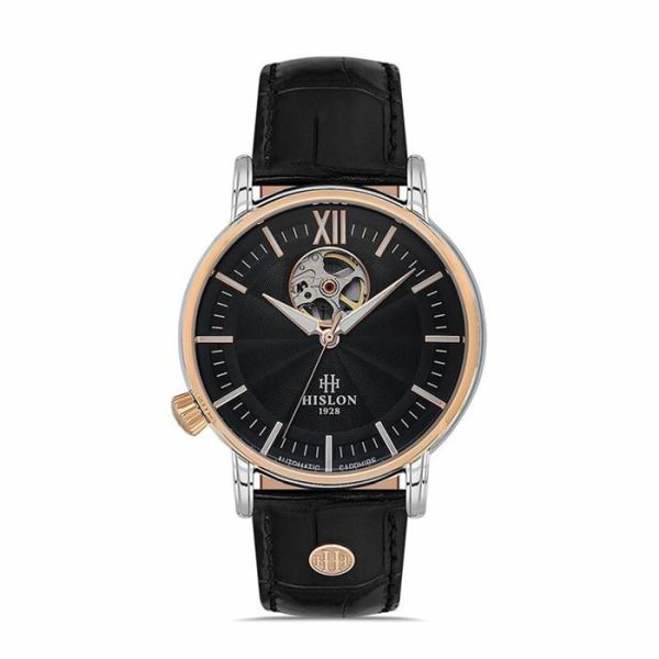 Hislon Men's Solid SD140T-04BR Erkek Kol Saati